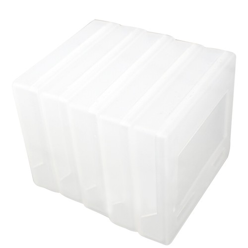 5pcs white clear game - white,