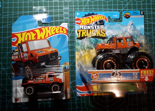 Hot wheels unimog monster - hot,
