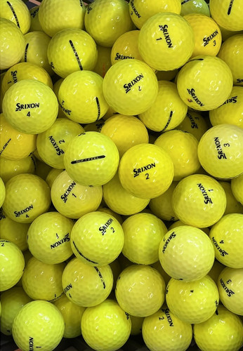 Srixon soft feel - feel, yellow