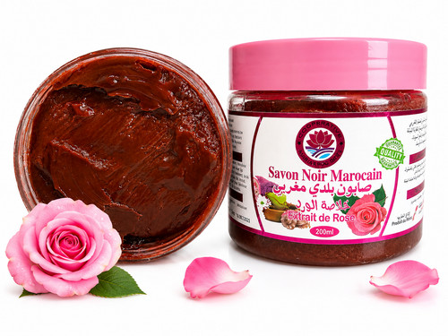 Moroccan rose black - moroccan, |