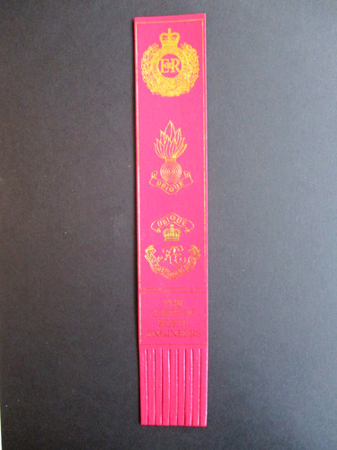 Leather bookmark the corps - corps, of