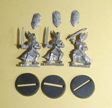 Lord Of The Rings, LOTR - Gondor - 3x Metal Knights of Dol Amroth, Knight