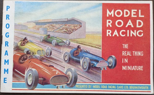 Model road racing miniature - racing, in