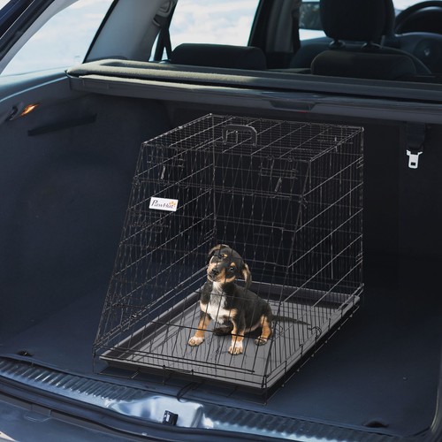 Metal dog cage - dog,