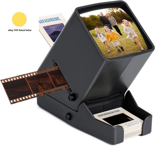 35mm film and slide viewer - film,