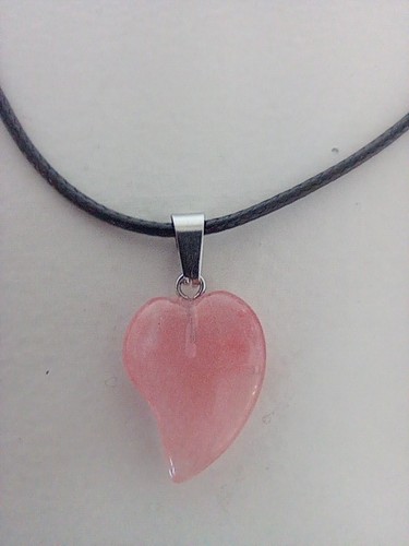 Love heart chakra necklace - heart,