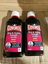 2x Covonia - Dry Tickly Cough - Linctus - Non Drowsy - 150ml - Brand New