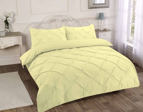 Pintuck pleated luxury duvet - pintuck,