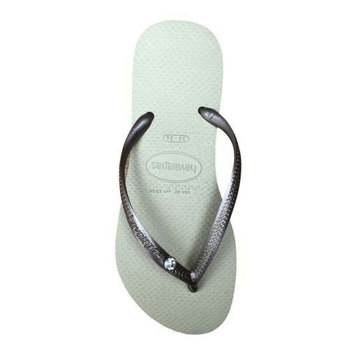 Swarovski crystal flip flops - swarovski,
