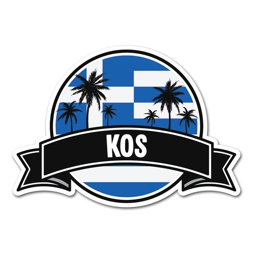 10cm kos vinyl stickers - 2,