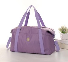 Unisex Printed Travel Holdall Bag Women Gym Luggage Weekender Grab Handbag JS