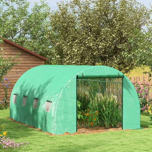 Outsunny polytunnel green - polytunnel,
