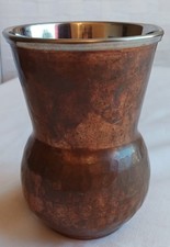 Vintage Small Copper Pot Vase
