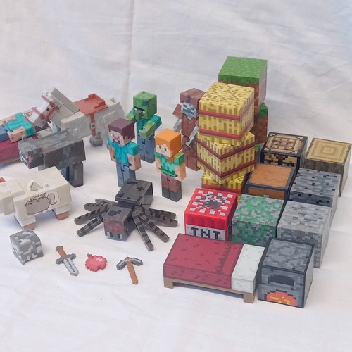 Bundle minecraft figures - bundle,