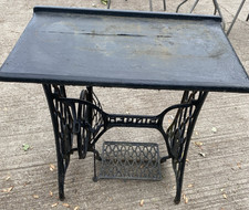 Antique Singer Sewing Machine Table