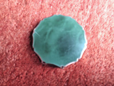VINTAGE STRATTON GREEN MARBLE EFFECT COMPACT