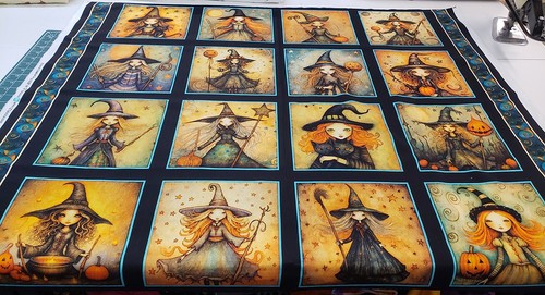 Witchypoo halloween fabric - halloween,
