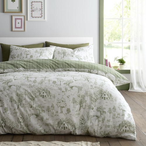Fusion woodland toile duvet - woodland,