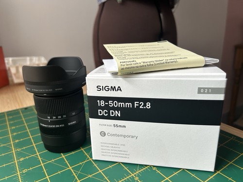 Sigma 50mm 8 - f/2.8, dc