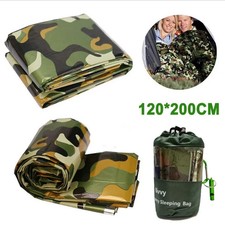 Outdoor Emergency Thermal Waterproof Sleeping Bag Camping Survival Bivvy Sack UK