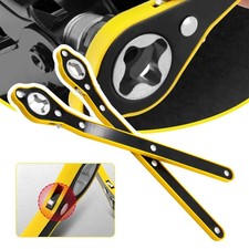 2.5 Ton Tonne Scissor Jack Lift Wind Up for Car Van Garage w/Crank Speed Handle