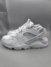 NIKE AIR HUARACHE WHITE / Platnium Women's Trainers Size 6.5 EU 40.5 Ladies shoe