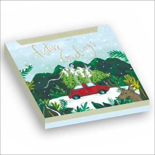 Christmas cards pack 10 - cards,