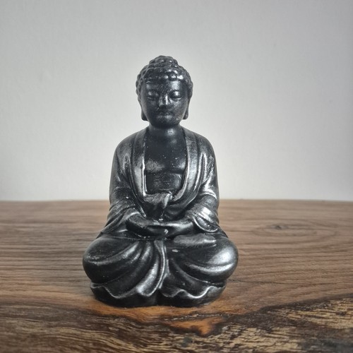 Buddha solid stone black - solid, &
