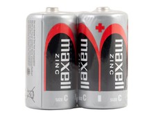 2 X Maxell Zinc Manganese Half
