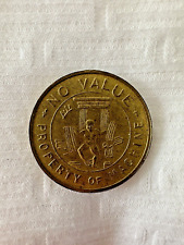 Amusement Token Property Of Machine 1 No Value