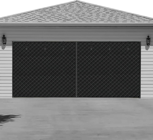 Winter garage door - screen,