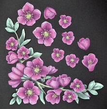 Carnation Crafts Quince Blossom Corner Die Cuts x4 Sets Natures Grace Collection
