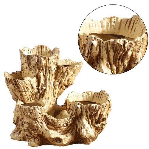 Resin table pot with faux - table,