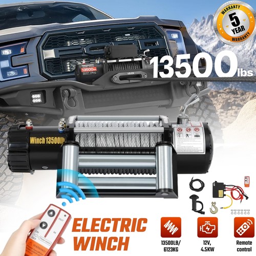 Electric winch 12v - electric,