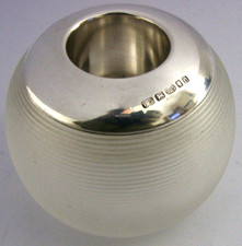 LARGE STYLISH SOLID STERLING