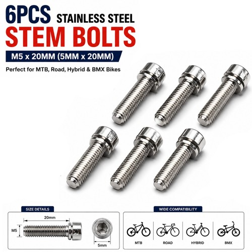 6pcs stainless steel - 6pcs,