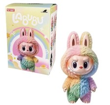New Labubu Rainbow Chase V4 Series Dolls Toys Soft Plushie Blind Box Gift