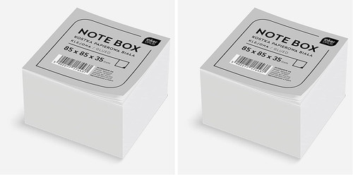 Interdruk white memo - cube, x