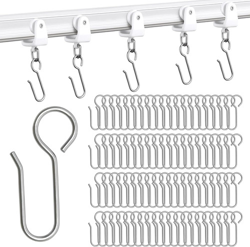 Pcs metal curtain hooks - 80,