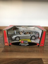 Burago Porsche 911 Turbo 33067 Diecast Model Car 1:18 Scale Gold Collection Read
