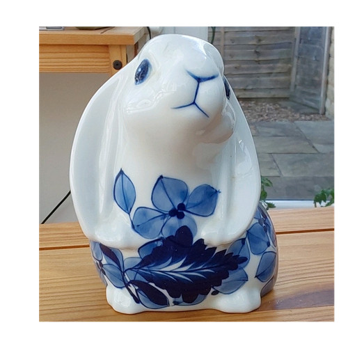 Librasco porcelain rabbit - porcelain,