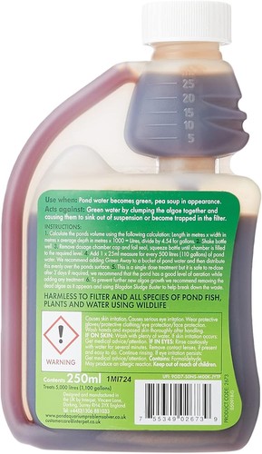 Blagdon green away pond water - green,