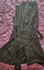 Long Black Waistcoat, Size 14, NEW Papaya