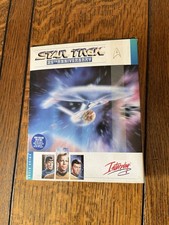 Vintage Amiga 500 Game Star Trek 25th Anniversary Edition by Interplay Big Box