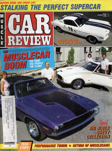 Vintage muscle car - vintage, review