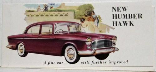 1958 humber hawk fine car - hawk, a