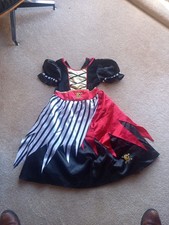 Halloween Witch Costume Dress Fancy Dress for Ages 7 To 8