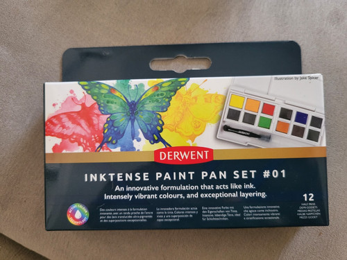 New derwent inktense - new,