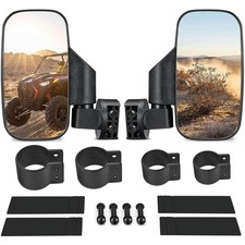 2X UTV Rear View Side Mirrors