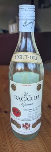 Vintage bacardi superior carta - bacardi,
